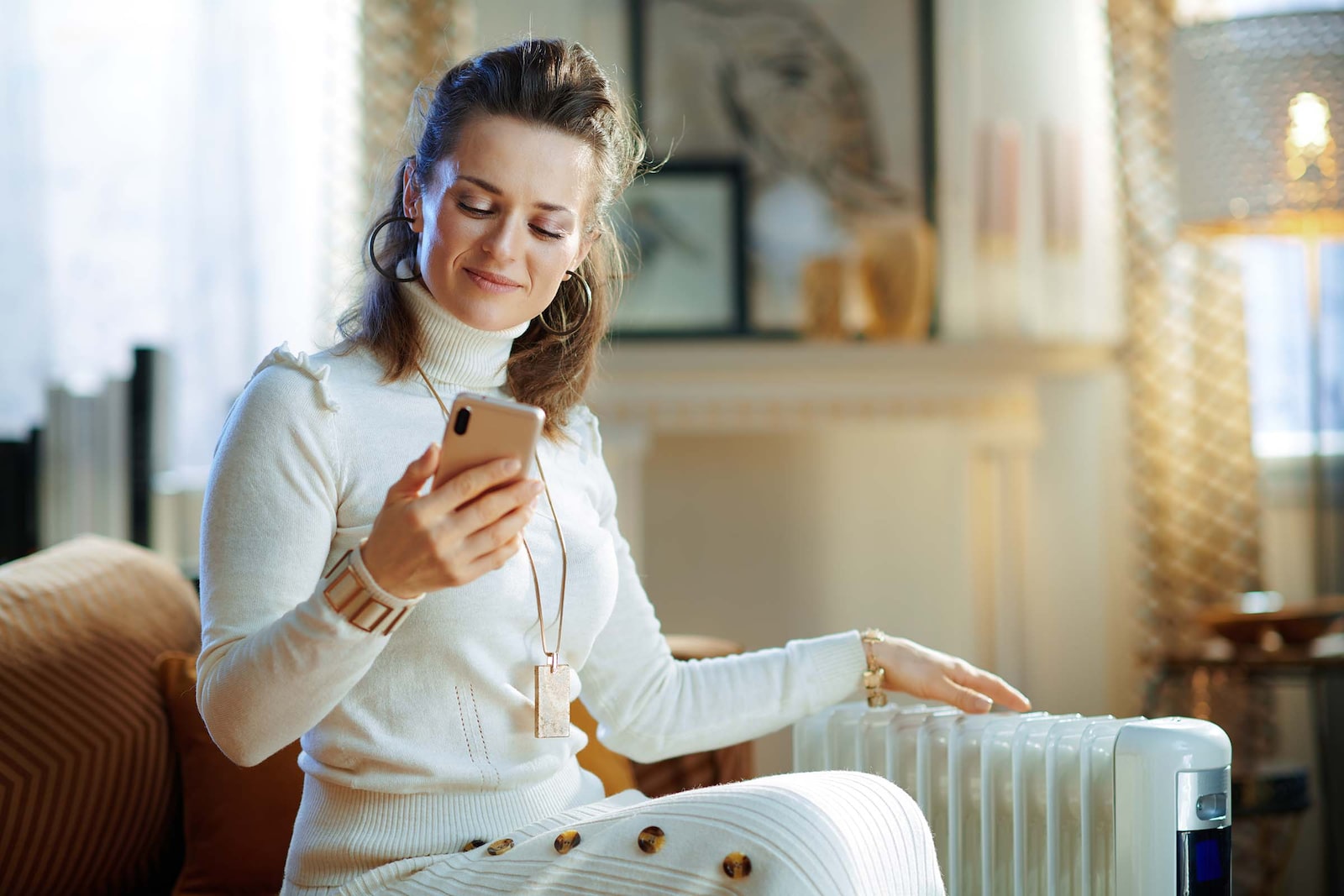 domiciliar recibo de la calefaccion