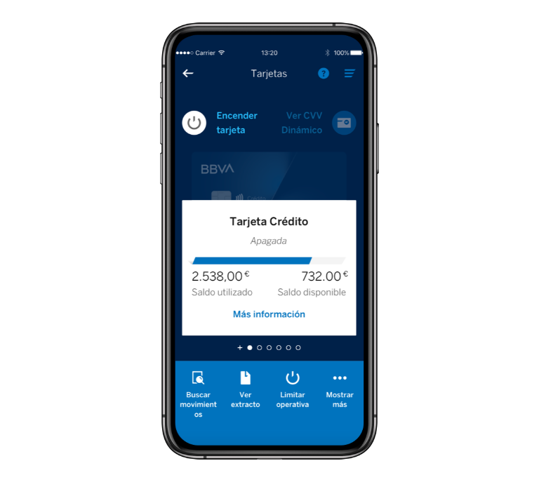 Deactivate or activate cards | BBVA