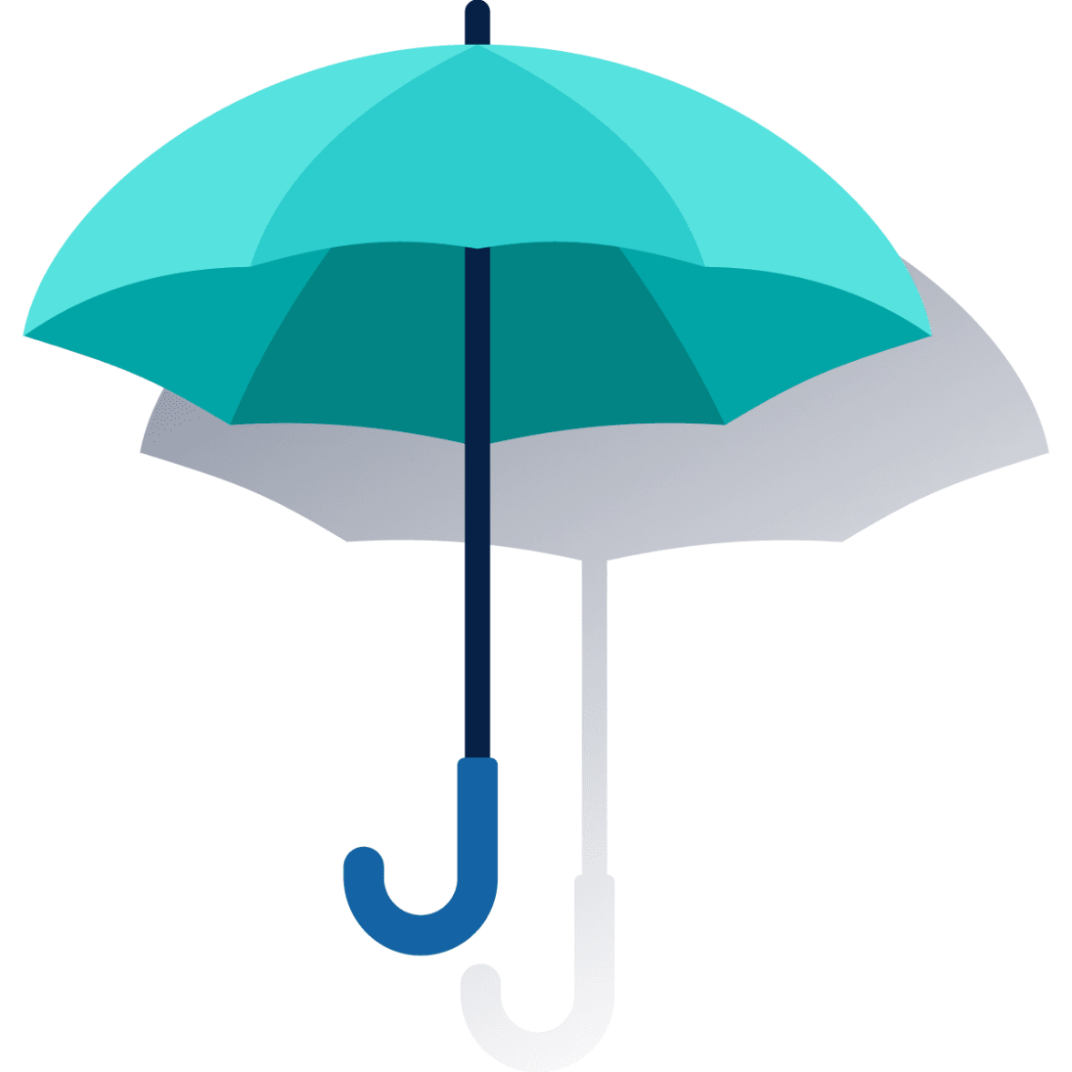 Illustration of an umbrella  